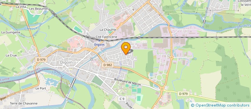 localisation de l'entreprise BOURGOGNE MONTAGE EVENEMENTS à DIGOIN