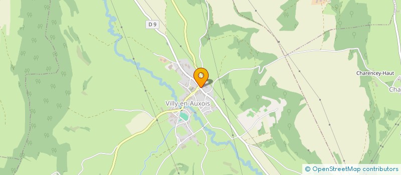 localisation de l'entreprise BOURGOGNE NATURE  VILLY-EN-AUXOIS