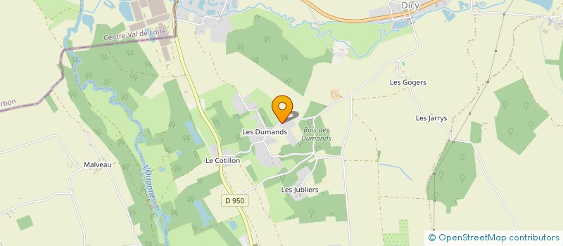 localisation de l'entreprise BOURGOGNE PARQUET à CHARNY OREE DE PUISAYE