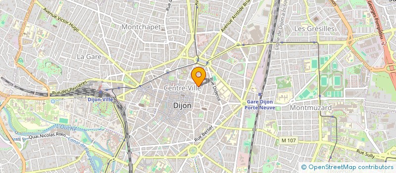 localisation de l'entreprise BOURGOGNE PRESTATIONS DE SERVICES à DIJON