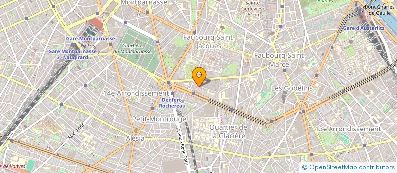 localisation de l'entreprise BOURGOGNE RELIURE à PARIS