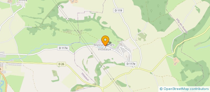 localisation de l'entreprise BOURGOGNE SERVICES TRAVAUX  BEURIZOT