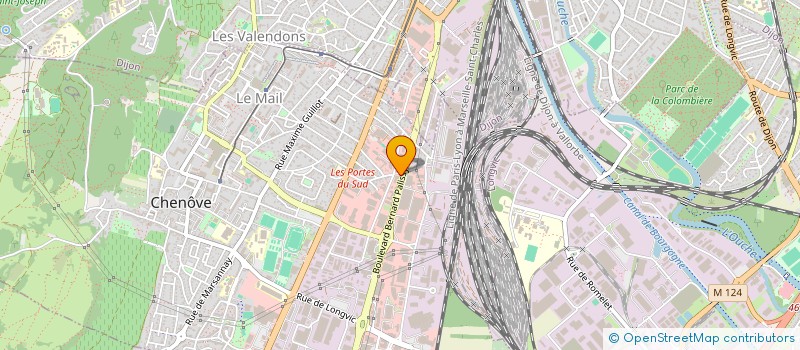 localisation de l'entreprise BOURGOGNE SPAS à CHENOVE