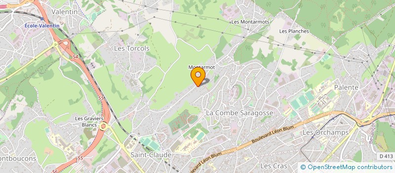 localisation de l'entreprise BOURGOIN à BESANCON