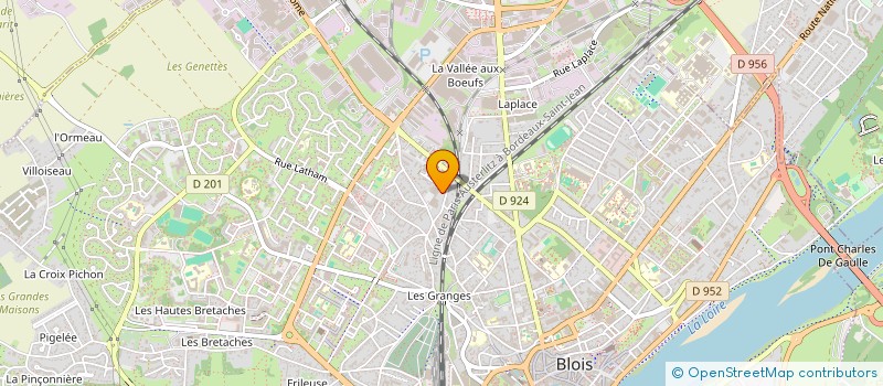 localisation de l'entreprise BOURGOIN MEUNIER THIERRY  BLOIS