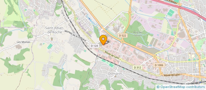 localisation de l'entreprise BOURGOIN MOTO à BOURGOIN-JALLIEU