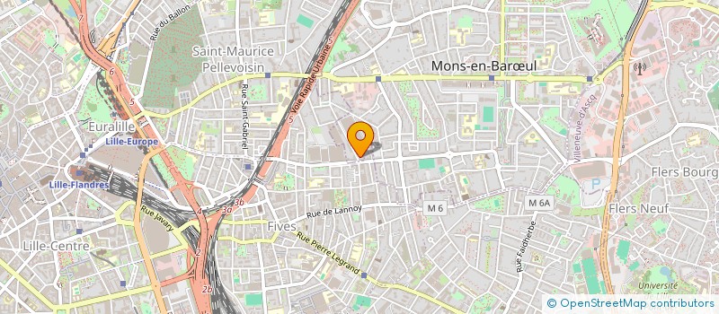 localisation de l'entreprise BOURGOIS IMMOBILIER  MONS-EN-BARUL