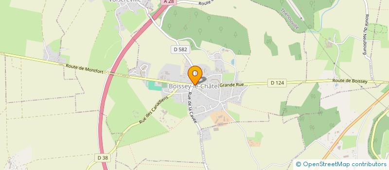 localisation de l'entreprise BOURGTHEROULDE 39-45  GRAND BOURGTHEROULDE