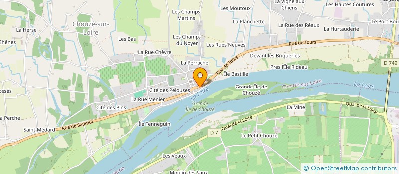 localisation de l'entreprise BOURGUEIL ROSE  BOURGUEIL