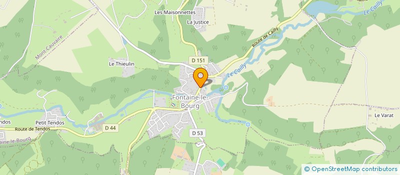 localisation de l'entreprise BOURGUI'JUMPERS  FONTAINE-LE-BOURG