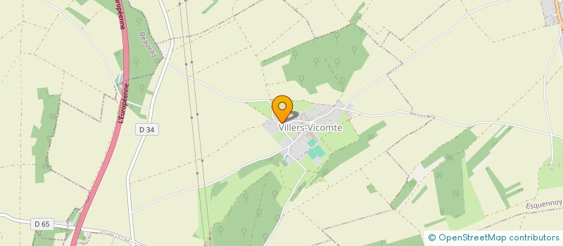 localisation de l'entreprise BOURGUIGNON  VILLERS-VICOMTE