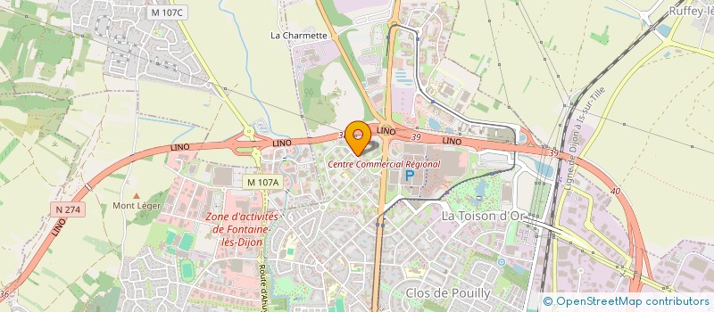 localisation de l'entreprise BOURGUIGNONNE POUR DEVELOPPEMENT APPRENTISSAGE SECTEUR SANITAIRE SOCIAL MEDICO SOCIAL à DIJON