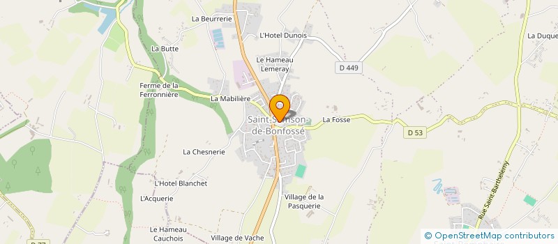 localisation de l'entreprise BOURGVALLEES HANDBALL  BOURGVALLEES