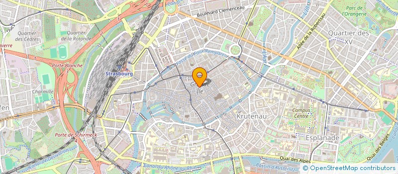 localisation de l'entreprise BOURHAYEL à STRASBOURG