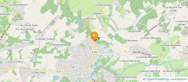 localisation de l'entreprise BOURHIS OPTIC à PONT-SAINT-MARTIN