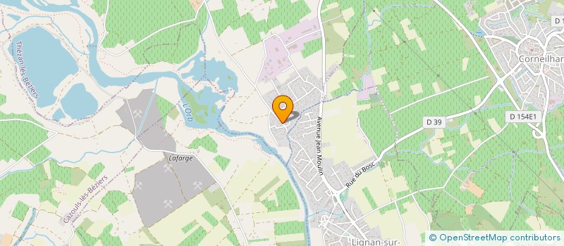 localisation de l'entreprise BOURIEZ MICHEL BEAUVOIS JACQUE à THEZAN-LES-BEZIERS