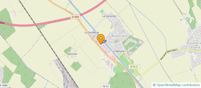 localisation de l'entreprise BOURION FRERES  BRETENIERE