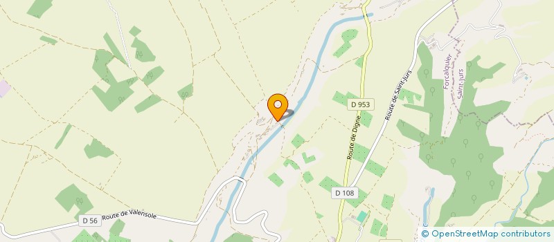 localisation de l'entreprise BOURJAC BONTOUX PRODUCTION  PUIMOISSON