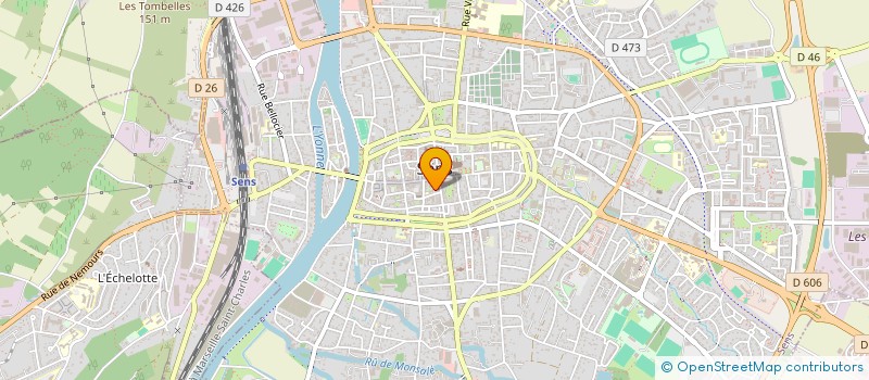 localisation de l'entreprise BOURJOIS IMMOBILIER à SENS