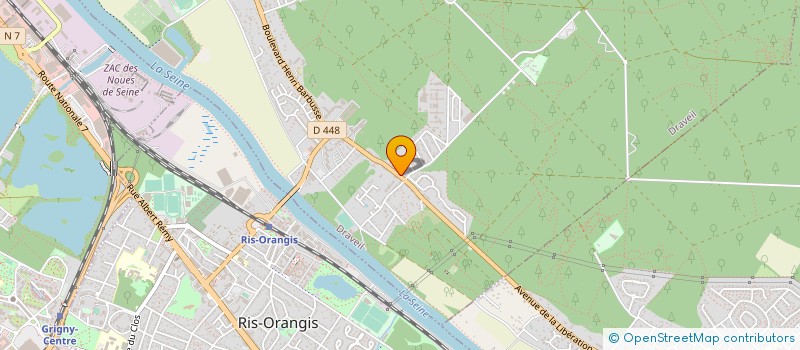 localisation de l'entreprise BOURLAUD ET FILS à DRAVEIL