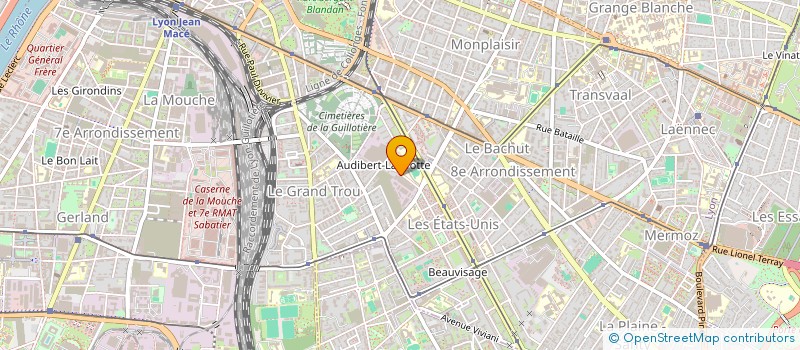 localisation de l'entreprise BOURMEL AUTO  LYON