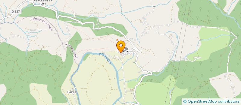 localisation de l'entreprise BOURNAC VILLAGE  SAINT-AFFRIQUE