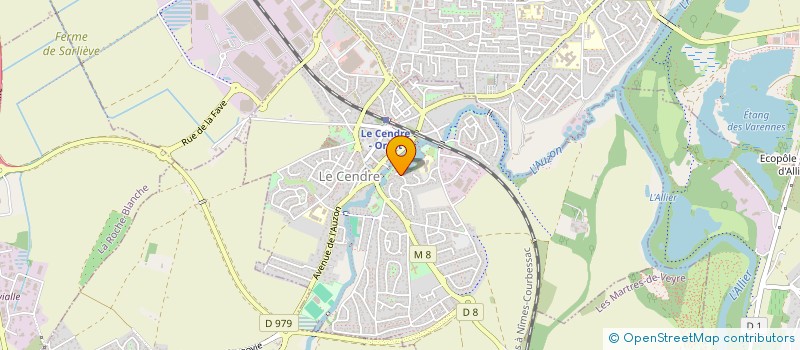 localisation de l'entreprise BOURNAT PRO SAS  LE CENDRE