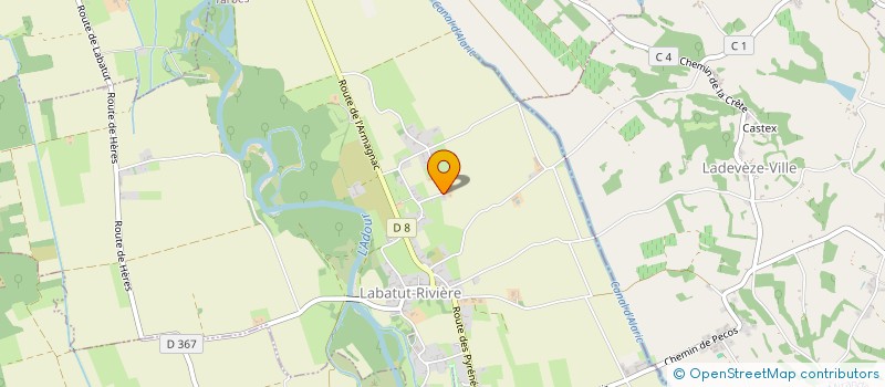 localisation de l'entreprise BOURNAZEL  LABATUT-RIVIERE