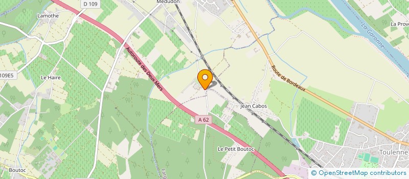 localisation de l'entreprise BOURNAZEL& CIE à PREIGNAC