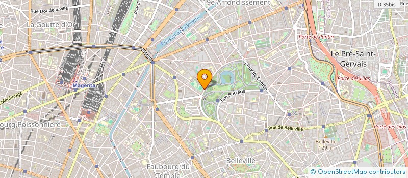 localisation de l'entreprise BOURNBROOK HOLDING  PARIS