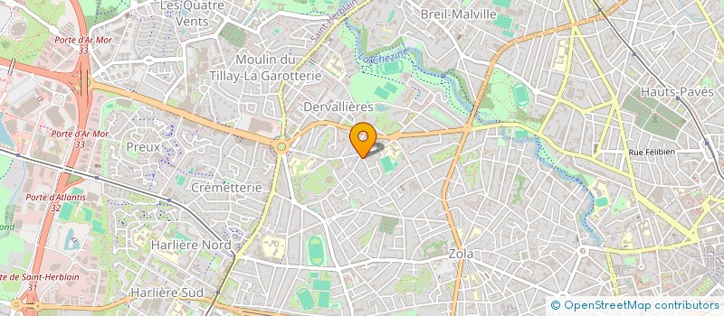 localisation de l'entreprise BOURNIGAL à NANTES