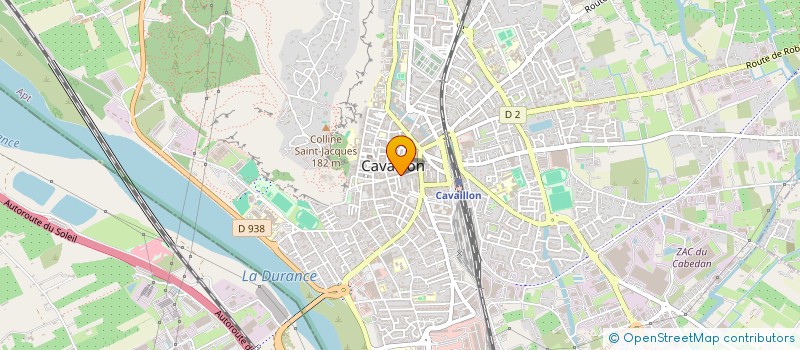 localisation de l'entreprise BOURNISSAC  CAVAILLON