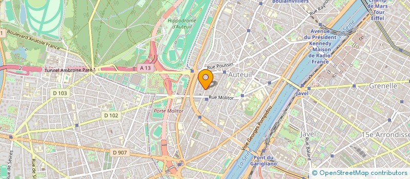 localisation de l'entreprise BOURNOBILE  PARIS