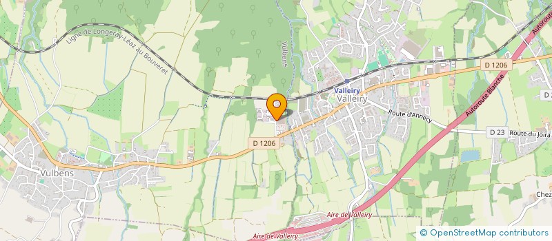 localisation de l'entreprise BOURNONVILLE IMMO  VULBENS