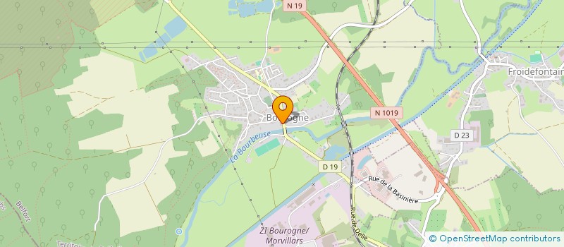 localisation de l'entreprise BOUROGN'EN FETE à BOUROGNE