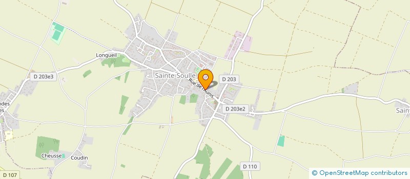 localisation de l'entreprise BOURON LE BOURG  SAINTE-SOULLE