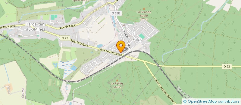 localisation de l'entreprise BOURRAI M.I.M.S  FALCK