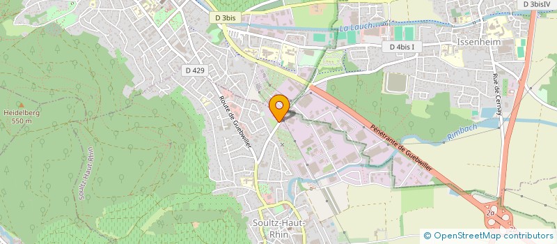 localisation de l'entreprise BOURREAU DEMOLITION SERVICES  SOULTZ-HAUT-RHIN