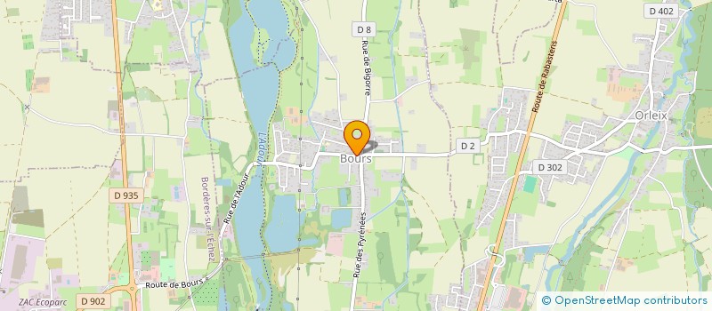 localisation de l'entreprise BOURS JUDO  BOURS