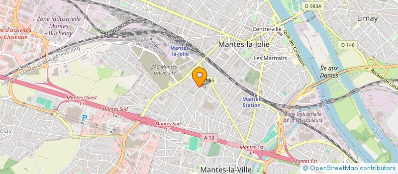 localisation de l'entreprise BOURSALI IMMOBILIER  MANTES-LA-VILLE