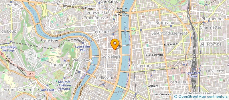 localisation de l'entreprise BOURSE ASSURANCES à LYON