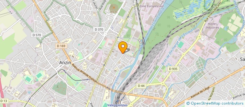 localisation de l'entreprise BOURSE AU MERITE ET ACTION SOCIALE RUBIKA  VALENCIENNES