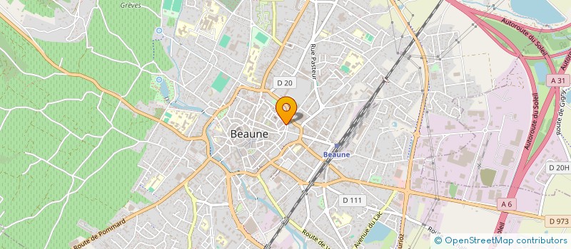 localisation de l'entreprise BOURSE DU BATIMENT BEAUNE à BEAUNE