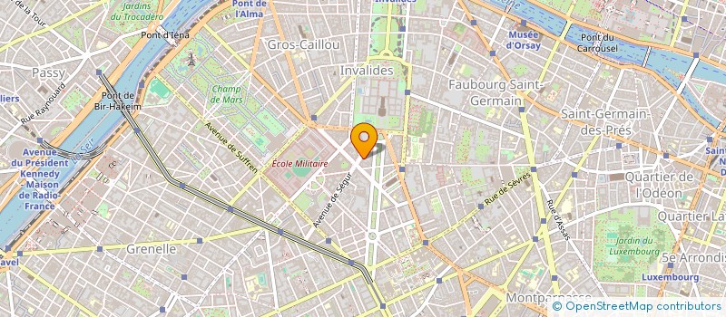 localisation de l'entreprise BOURSE EUROPEENNE POUR COMMERCES INDUSTR  PARIS