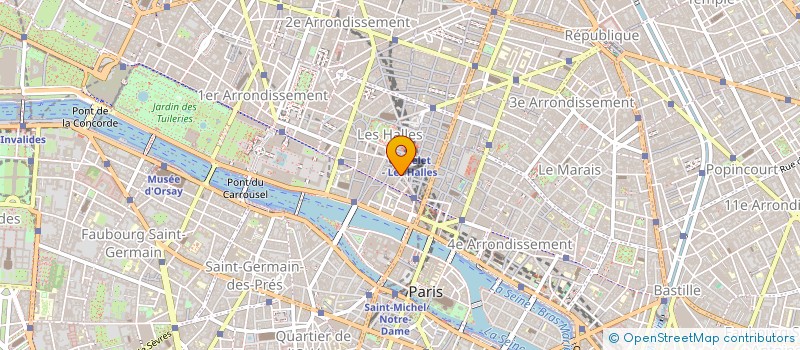 localisation de l'entreprise BOURSE INVEST à PARIS