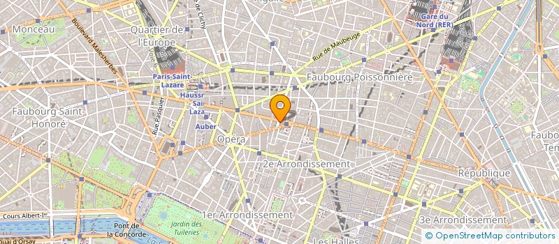 localisation de l'entreprise BOURSICAV  PARIS