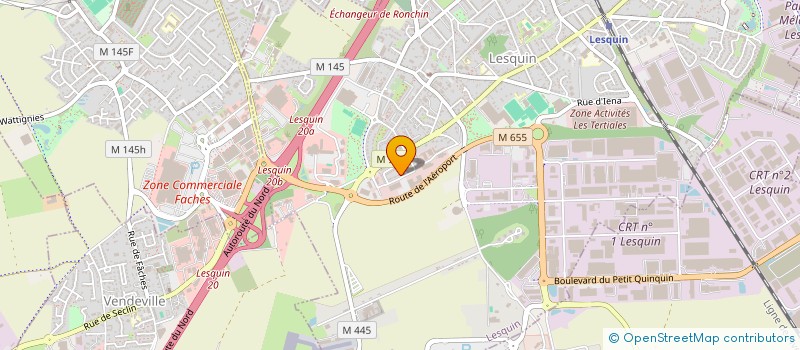 localisation de l'entreprise BOURSIER ET COMPAGNIE à LESQUIN