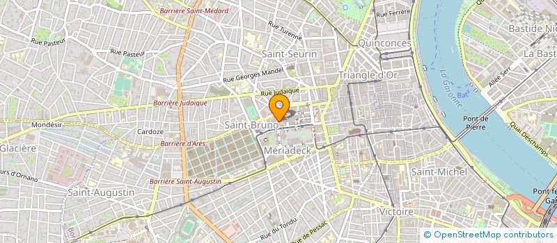 localisation de l'entreprise BOURSIER LMNP  BORDEAUX