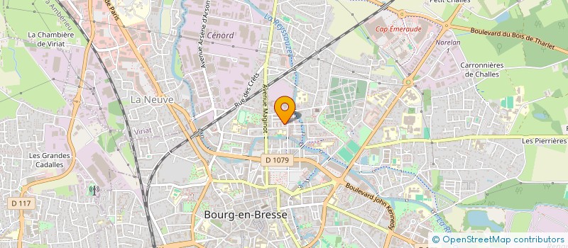 localisation de l'entreprise BOURSIERS à BOURG-EN-BRESSE