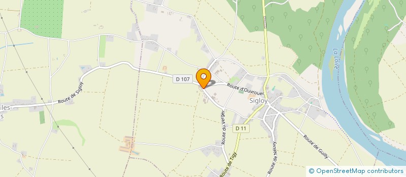 localisation de l'entreprise BOURSIMMO à SIGLOY